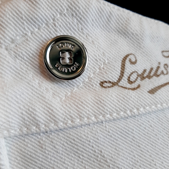 Louis Vuitton authentic denim white jeans - Picture 10 of 15